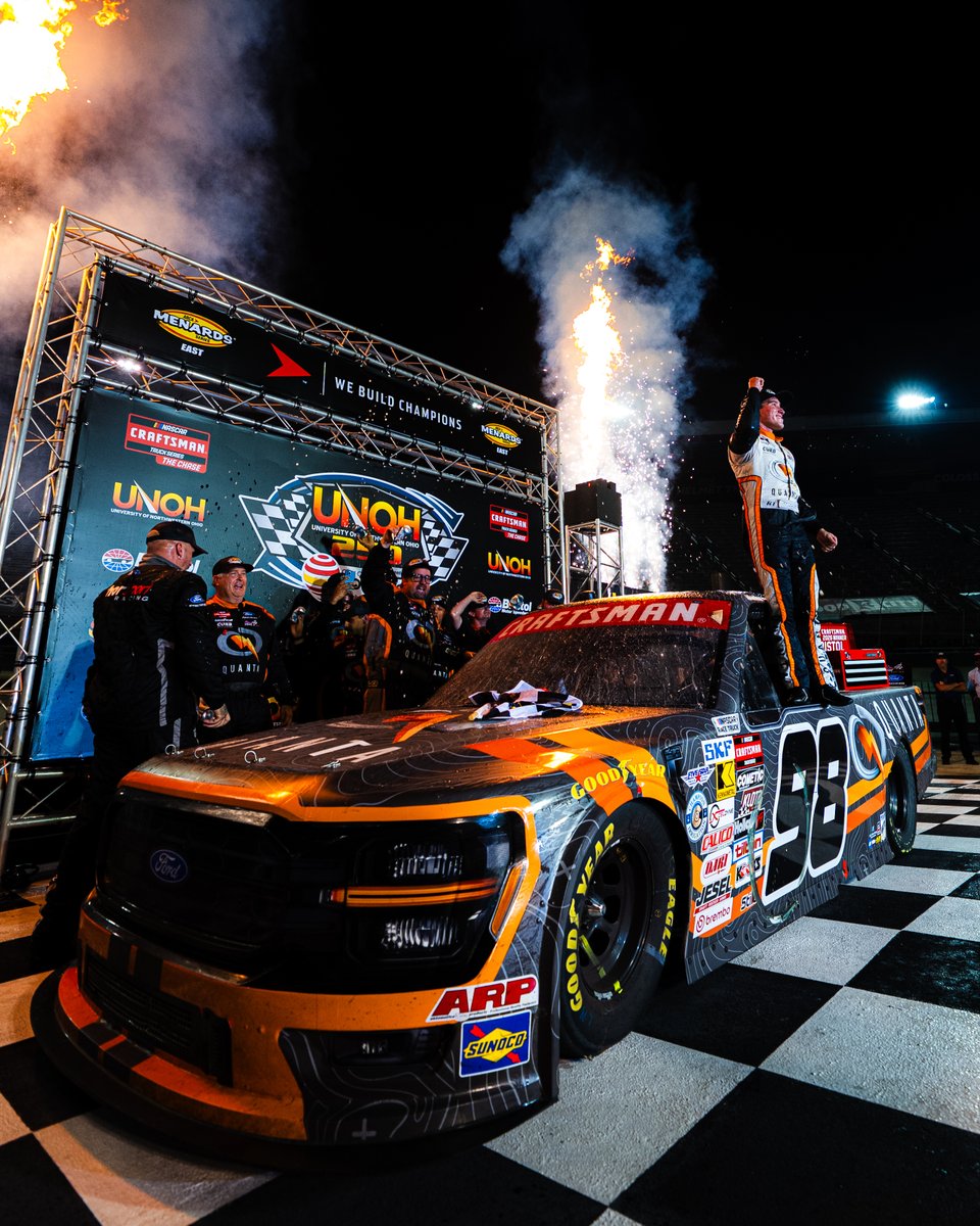 NASCAR_Trucks's tweet photo. NEWS: Post-race inspection is complete at @ItsBristolBaby.

This win is official for @JakeGarcia35! https://t.co/j5WrGzWFSz