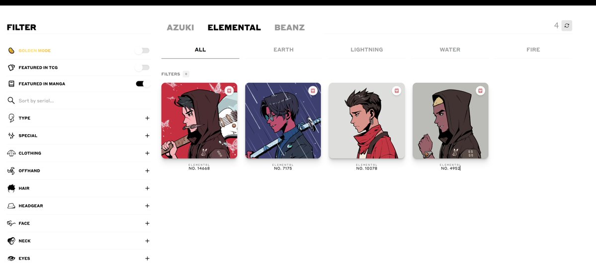 HappyBuddha99's tweet photo. I'm gonna have to carve out some time to give this a proper read, but what an epic feeling to see my BJMC @Azuki as one of just 4 elementals featured in the manga!

@AzukiPh represent https://t.co/N6ItKFx6Gi