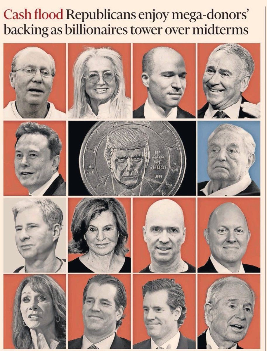 shuklasach's tweet photo. 'Follow the money' is an old investigative rule. When billionaires open their wallets for US political campaigns, the cheques themselves can offer interesting clues. Not necessarily the whole story but a useful window. This money trail is indeed worth watching
#USMidTermElection https://t.co/Du6VoQhpIW