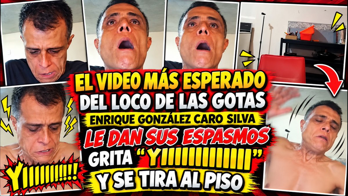 SuperComentario's tweet photo. 🚨EL LOCO DE LAS GOTAS 😱 LE DAN SUS ESPASMOS, GRITA “Yiiiiiiii” Y SE TIRA... https://t.co/fU0S8UCzpy via @YouTube https://t.co/mayT3sezW5