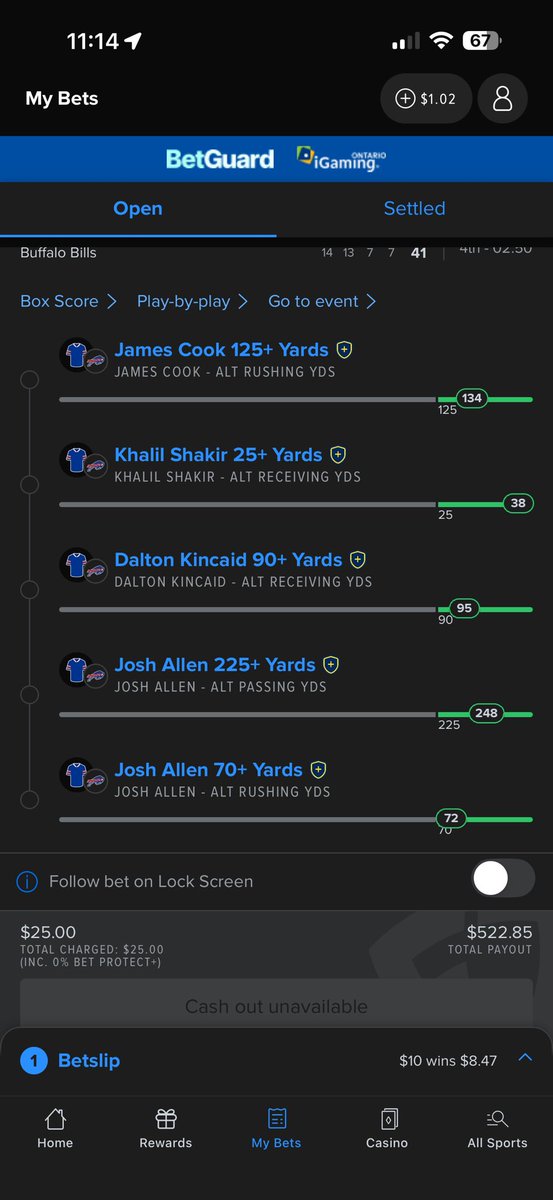 imbrickz's tweet photo. @FanDuel the qb kneel thing really gotta stop being an way to kill plays and make the house win because it’s becoming real nasty https://t.co/c3hg7ksreI