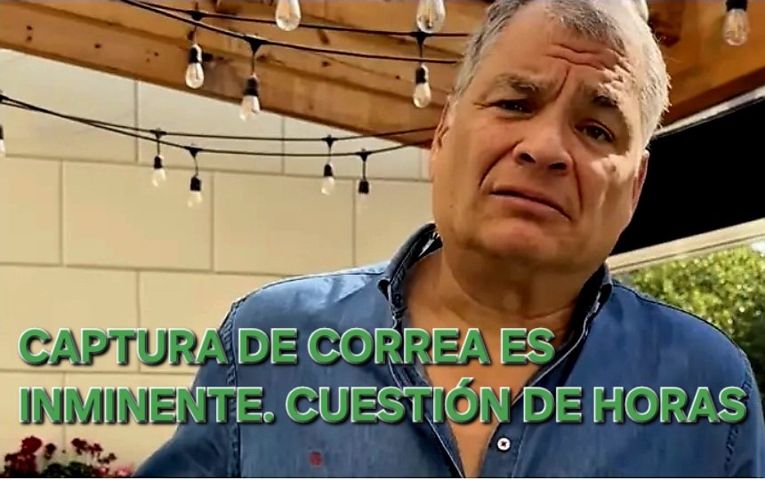noticiarasputin's tweet photo. #UltimaHora
PREOCUPACIÓN DE RAFAEL CORREA -  ANTE SU CAPTURA HAY HOJA DE RUTA:
■Interpol aceptaría el pedido de extradición de EEUU.
●Rafael Correa podría ser extraído de México en caso de cambiar el refugio.
■Bélgica lo entregaría por sus múltiples acusaciones penales. https://t.co/GLudeW5lhV