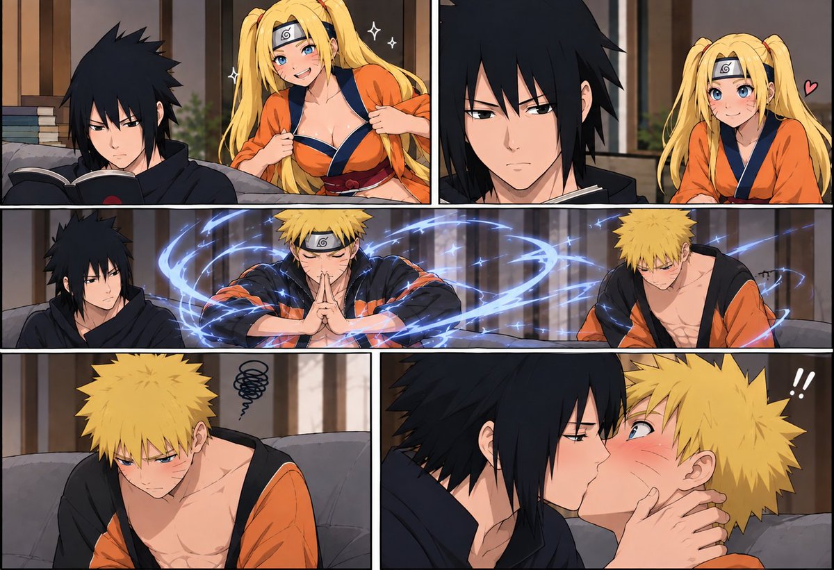 Uzu_Zen's tweet photo. When the jutsu is an 11/10 but you're only interested in the original flavor. 😌
#sasunaru https://t.co/oQd5MLxuMX