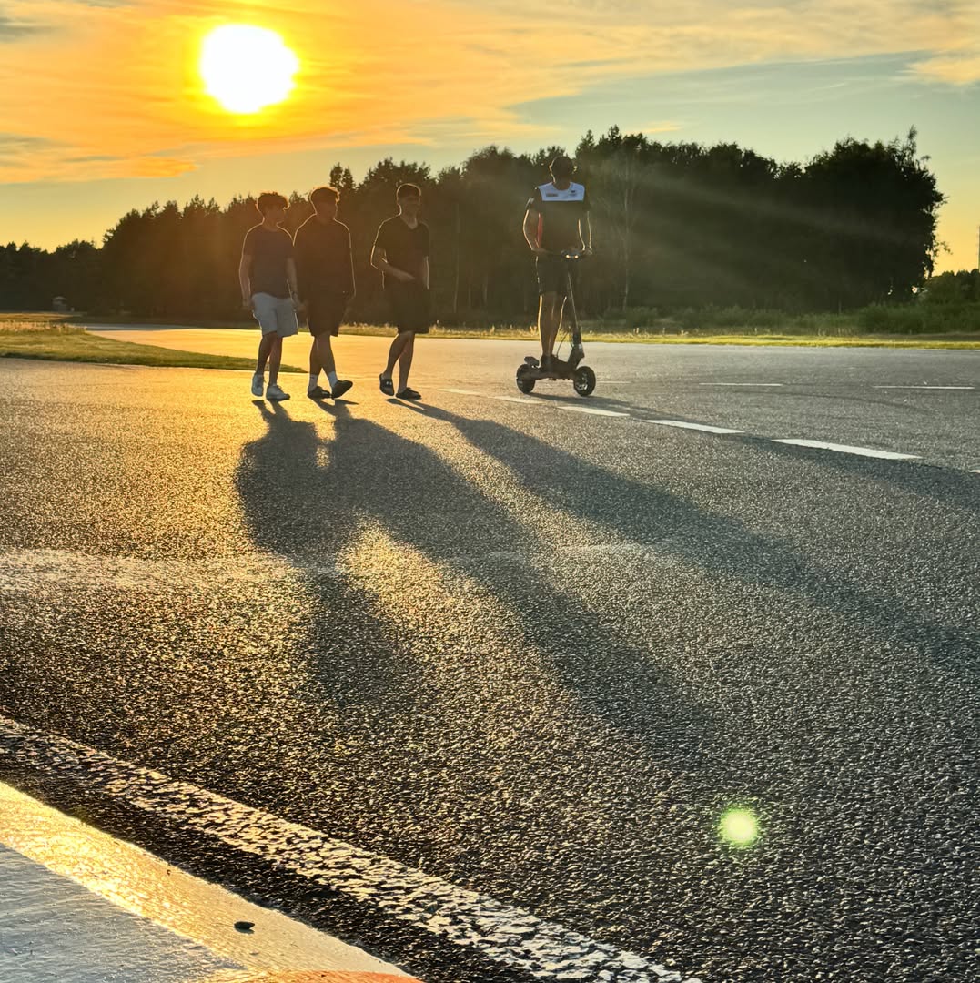 EleanoreEavobe's tweet photo. First training day before Round 6 of the Rotax MAX Challenge Poland in Poznań—done. How did it go? We’re not telling yet. Back on track tomorrow. https://t.co/1j2sZQGCTK