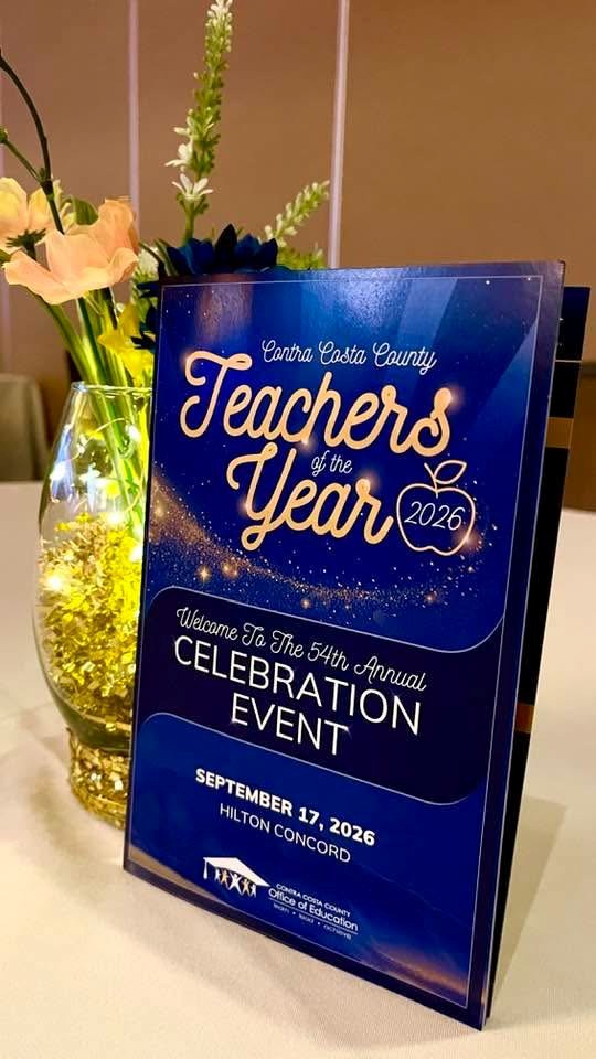 CoCoSchools's tweet photo. Congratulations to Rebecca St. Michel and Stephanie Sado, 2026-27 Contra Costa County Teachers of the Year! #TeachersOfTheYear #CCCOE #ContraCostaCounty https://t.co/f19mE440Dw