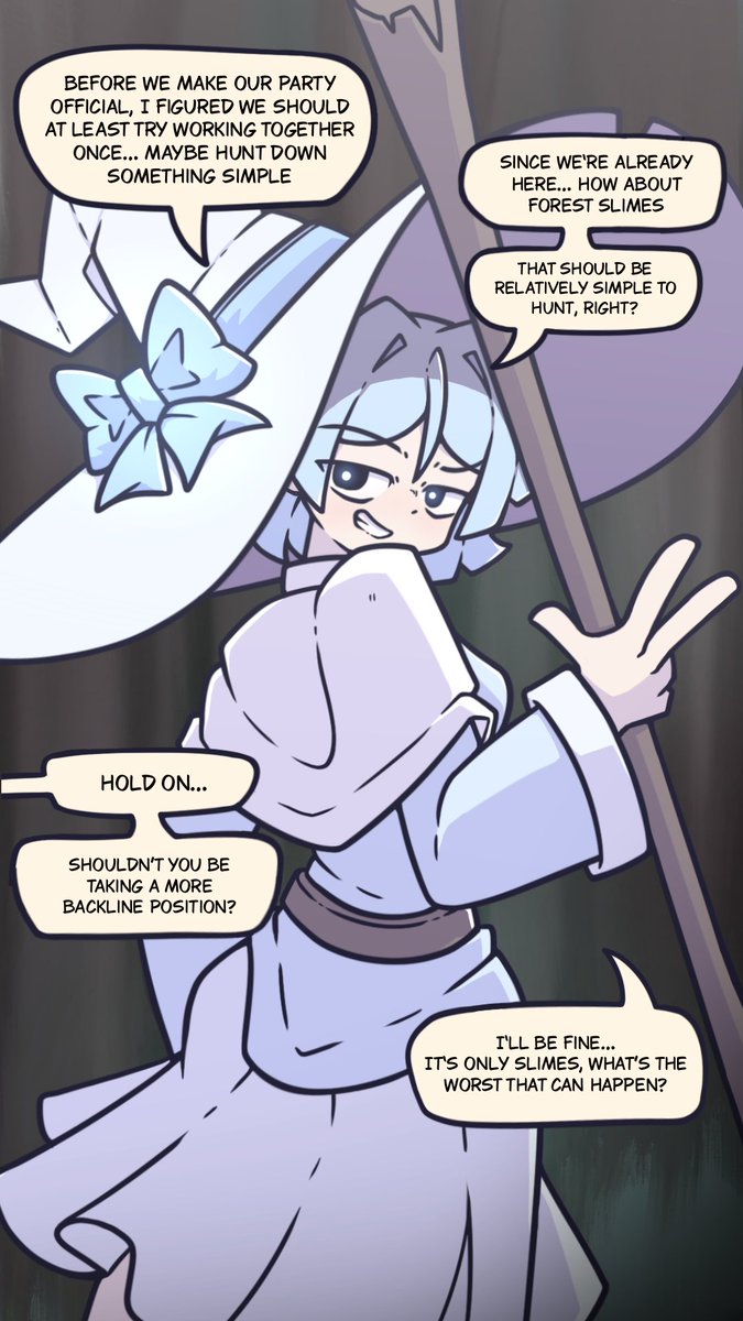 shyupon_va's tweet photo. When the glass cannon refuses to be at the back line (Eurielle #3) https://t.co/RBAl9mzETG