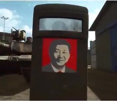 CerezoJPN's tweet photo. @meromeropometan BF4でライオットシールドに習近平の顔貼り付けたら中国人が撃って来なくなるの思い出したwww https://t.co/Io51t0X8SK