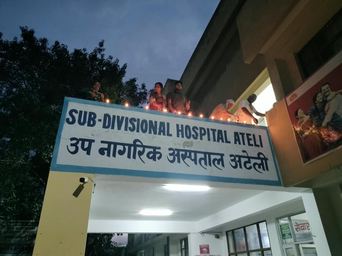 Nhmnarnaul's tweet photo. Lightning of Lamps has been done at every Health Facilities of District Narnaul On the occasion of Birthday of Honble Prime Minister Shri Narender Modi Ji. Sewa Sankalp Abhiyan initiate as on 17-09-2026. https://t.co/YDqZo9IbhG