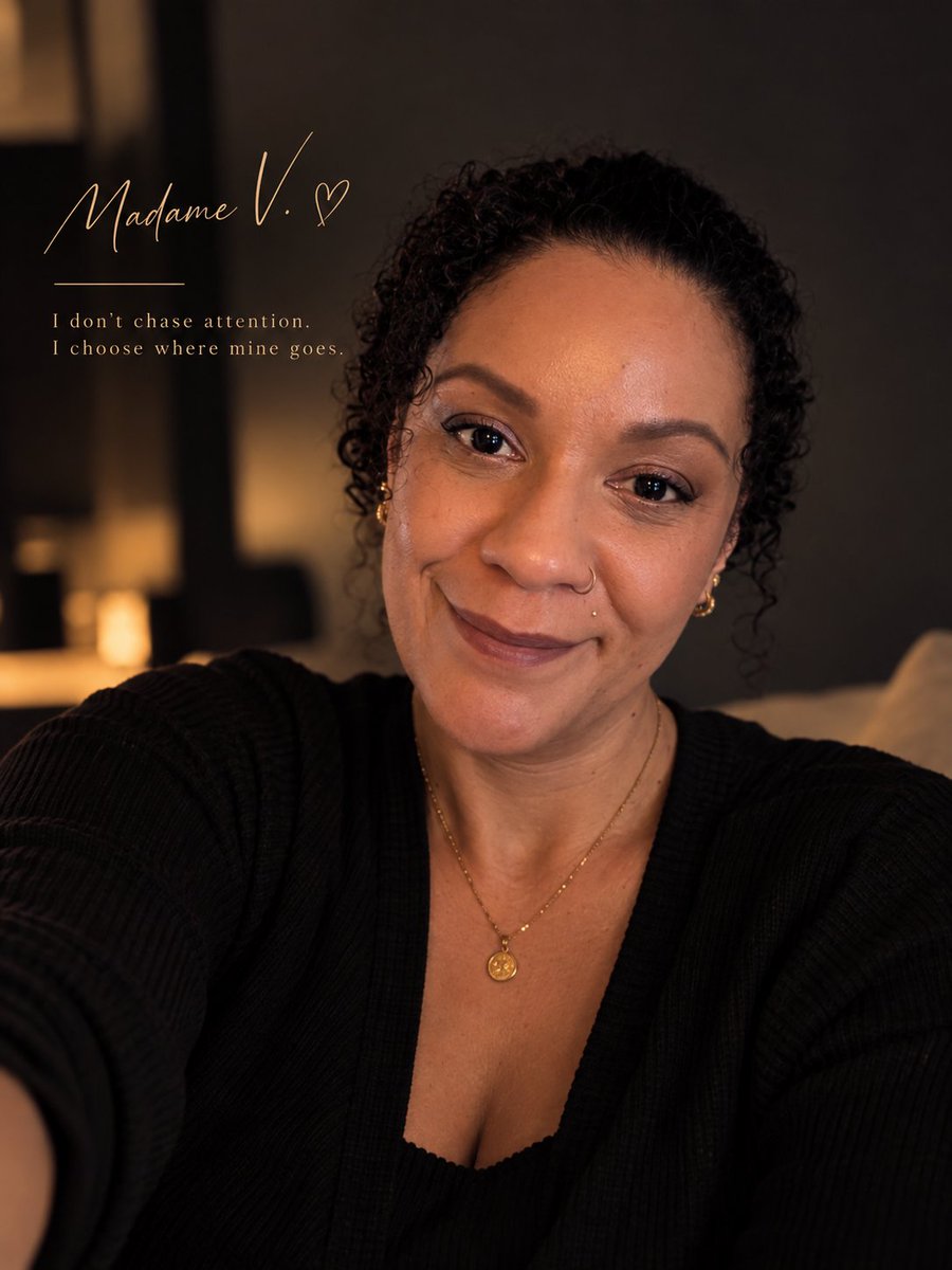 VeroC0510's tweet photo. Good morning. 🖤
Coffee first.
Then decisions.
I don't need to ask for attention.
The right ones know exactly where to find me. 😉
Maybe you've just found the woman you've been looking for. 👑 https://t.co/kEuZh73g2M
