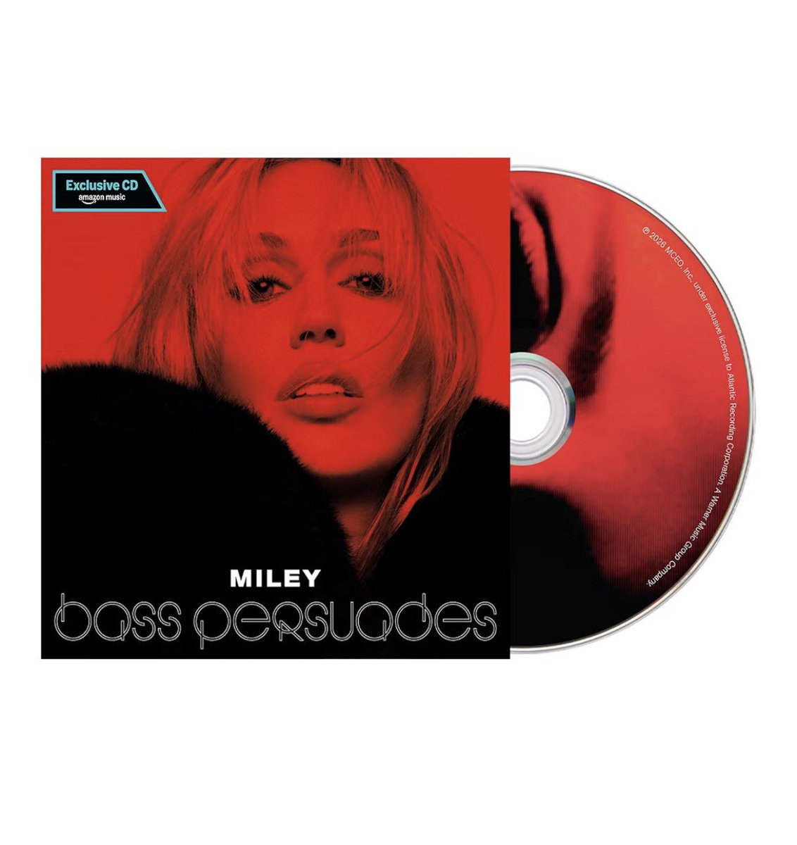 TudoMiley's tweet photo. 🚨 CD BASS PERSUADES exclusivo da AMAZON com pôster incluso por R$89,90. 

Link: https://t.co/Qx33TIkMbF https://t.co/OLSazE5Qu0