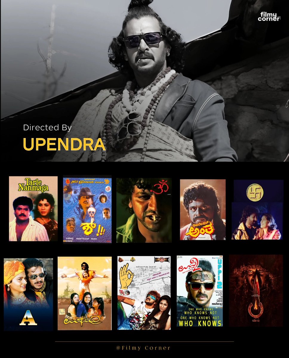 filmycorner9's tweet photo. Happy Birthday G.O.A.T 

#Upendra #RealStarUpendra https://t.co/IFBlLR8XWE