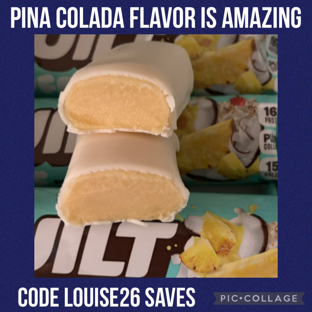 LouiseKelowna's tweet photo. NEW ➡️ https://t.co/PPkConswFY #weightloss #gymgirl #gymguy #snacks #whey #tastesgood #HealthyEating #gym #discountcode #highprotein #gymlife #wwprotein #love #workout #tasty #proteinbars #healthy #pineapple #builtbar #marshmallows @Built_Bar #weightloss #pinacolada #coconut https://t.co/fk1jFC1Zpn