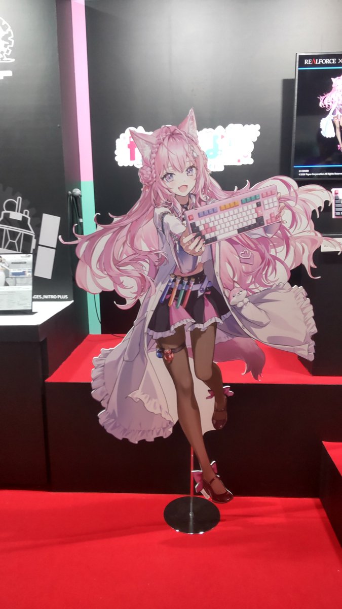 shigeru_testac's tweet photo. こよちゃん発見
#ホロライブ #REALFORCE #TGS2026 https://t.co/PXmjoxwPi5