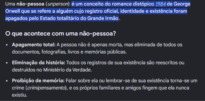 david_agape_'s tweet photo. Jair Bolsonaro é uma "não pessoa". Orwell nunca foi tão atual. https://t.co/JLQLlFvyzu