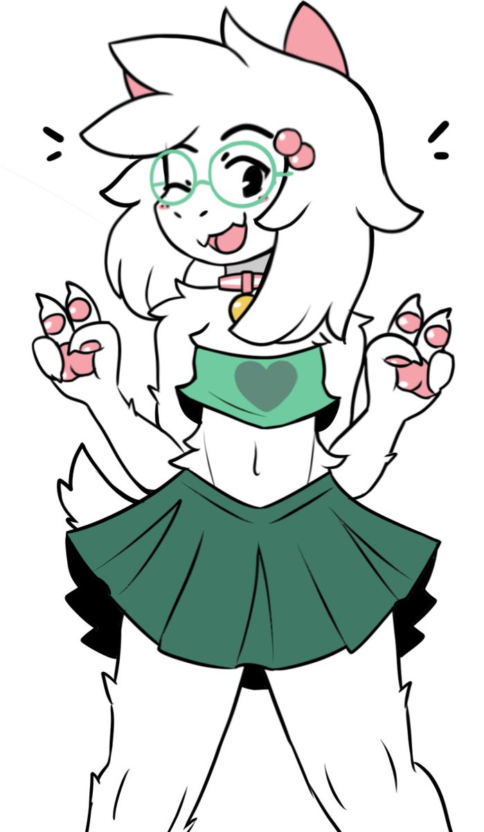 Chabooey1's tweet photo. ralsei dress https://t.co/vLPLImrZ9z