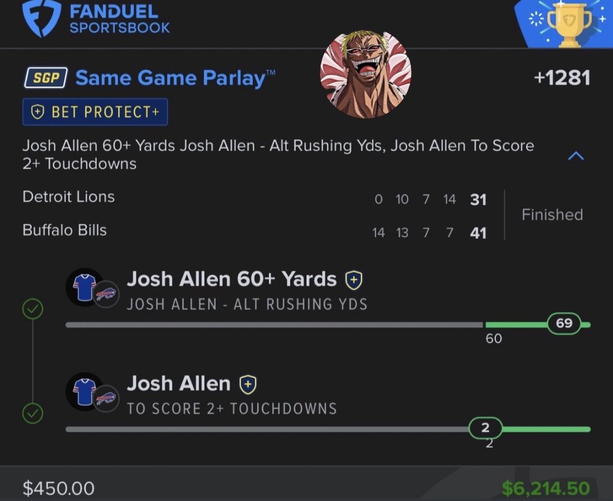 BlazinHotBets's tweet photo. JOSH ALLEN MASTERCLASS 💸🦬THANKS FOR THE 6K 🐐 

SENDING 250 💕 and reply

GONNA BE IN THE LAB ALL NIGHT BUT YALL KNOW WHERE TO BE SUNDAY⬇️
https://t.co/tVOcCvJNzM https://t.co/QIuRJnF2kx