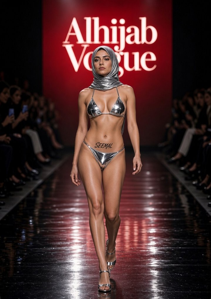 seemal1214's tweet photo. Alhijab vogue fashion week https://t.co/1Hfkk6DALE