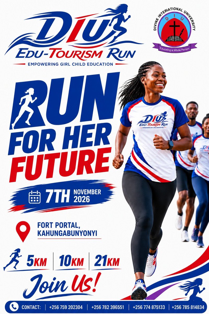 divineuniversit's tweet photo. @TamburaVizuri in partnership with Divine International University have launched the ineugral Edu-Tourism run slated for Nov 7 2026. https://t.co/visIe7Crpy