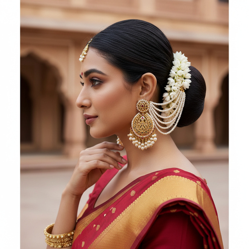 ThreadsWerindia's tweet photo. Pair bun hairstyles with chunky earrings for bold ethnic glam. π Explore tips: https://t.co/oYzITguXG1
#BunHairstyleIndia #ChunkyEarringsStyle #EthnicBeautyLooks #Threads https://t.co/wEH5A44Kvy