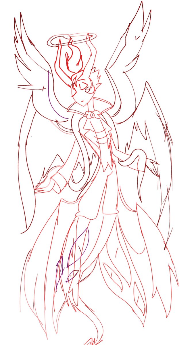 CSergeyev30049's tweet photo. Ok va hacer una pelea dura para mí... #LuciferMorningstar #HazbinHotel #HazbinHotelFanart #Fanart https://t.co/nCp6r95NBd