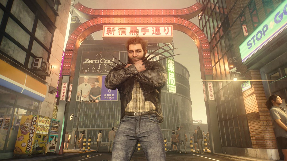 MarkGaming83's tweet photo. If you know you know. #Yakuza #LikeADragon #Kamurochō #KazumaKiryu #WolverinePS5 #Wolverine #PS5Pro #VirtualPhotography https://t.co/mTlwLw4G9M