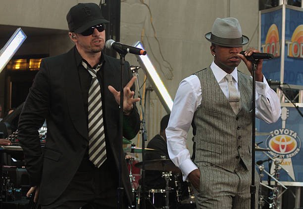 Isawood79's tweet photo. @dannywood  @DonnieWahlberg  #Jonathanknight #Jordanknight @NKOTB @NeYoCompound  perform NBC's "Today" at Rockefeller Center Plaza on September 4, 2008 in New York City.  

#FBF #NKOTB2008Reunion #Today #TheBlock 

📸: Janette Pellegrini/WireImage https://t.co/1l0XauHxbK