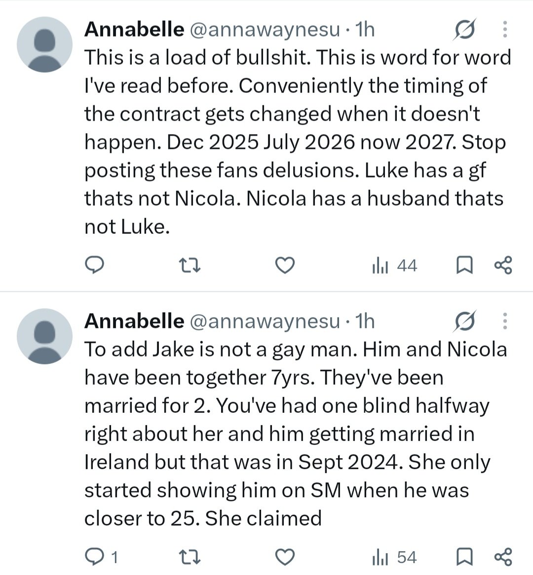 LukeyNewtsVibes's tweet photo. These answers to the blind items...the fucking jakeholes (yes #NicolaCoughlan, the real parasocials are ur bootlickers) are stupid & insane! So, she was in a relantionship w/#jakedunn the🐀🌈twink when he was 19? 4 years before she even met him?
#Assholes #Closeted #LavenderLove https://t.co/Ub3U8BEa4J