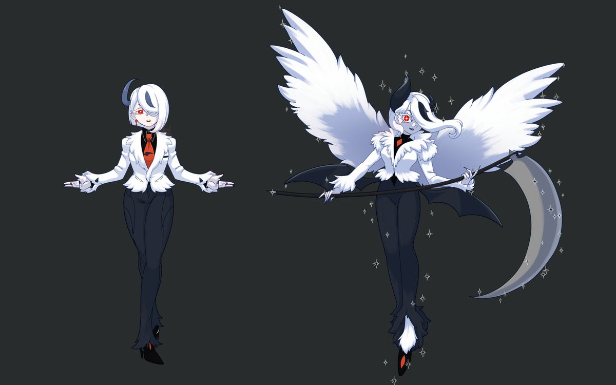 mai_artwork's tweet photo. The magical girl and her main enemy https://t.co/ZTsHCNI1L7
