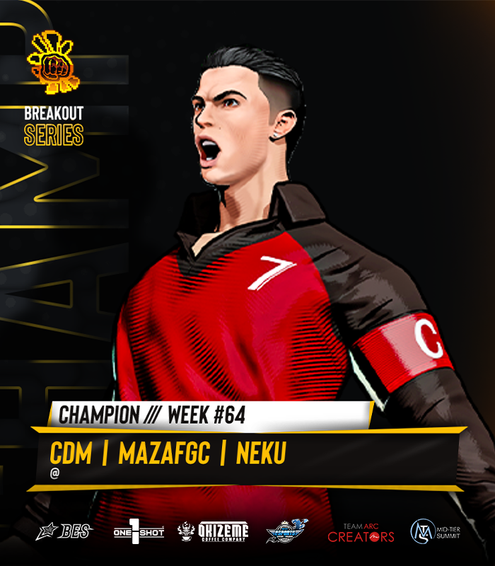 BreakoutES's tweet photo. π« BREAKOUT Series: #CityOfTheWolves #64
Congratulations to Neku!!!
π
Your BES Top 8:
@SUPERGRENAS_FGC / @ShadowX_FGC / @vicko00 / @EETStachington / @JohnyKOF / LeoDecko / @itsPoetryChef
ποΈ Special Thanks to:
@AOQCheunggy & @MormonKombat
#FatalFury #BreakoutSeries https://t.co/n1XqGeLbWf