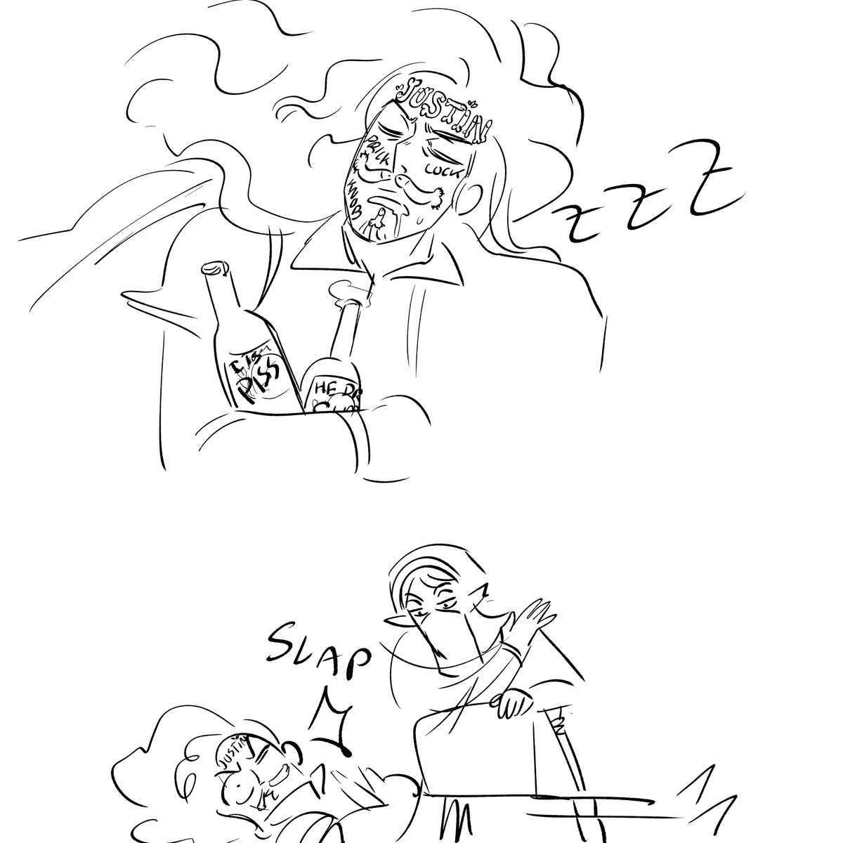 hackedmotionart's tweet photo. there was no way i wasn't gonna draw this lmao #criticalrolespoilers https://t.co/A63k8a5PHo