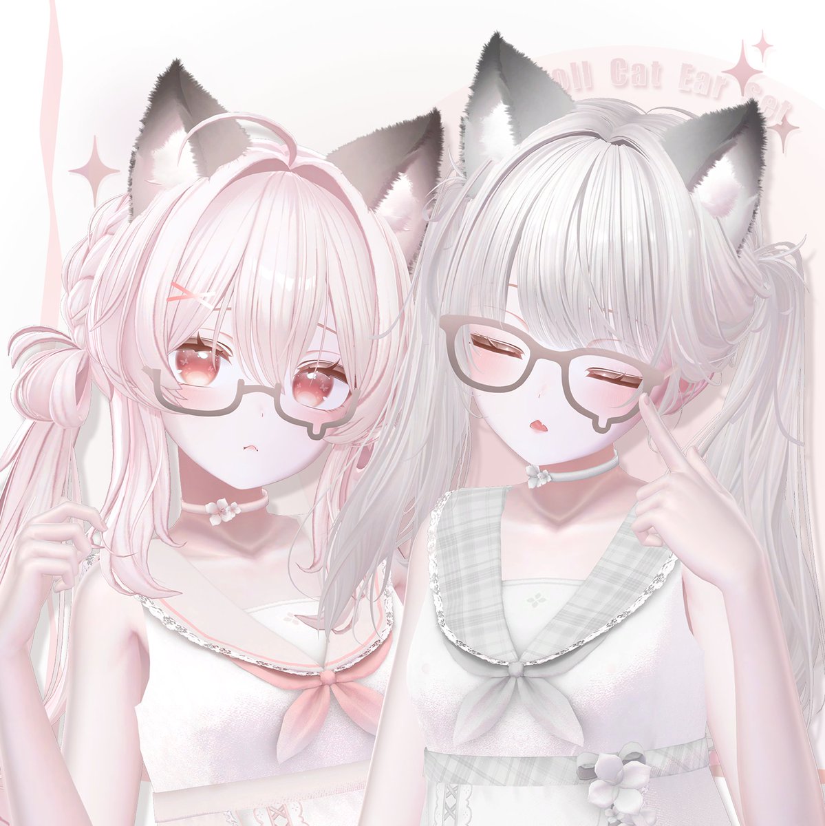 _Nekodango's tweet photo. 🐾‧₊⁺Ragdoll Cat Ear Set 発売記念‧₊⁺ 
 URL : https://t.co/WdcOiyRu9l
🐾Follow + RTしてくれた方のなかで抽選で3名様に！  よろしくお願い致します~ 
 期限：2026.9.25pm 5：00 (JST)  
当選者にはDMでお知らせします   
#booth_pm #VRChat https://t.co/EwxKL7oetY