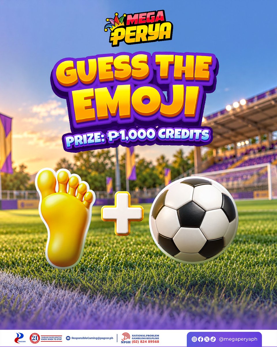 megaperyaph's tweet photo. Paa at bola? Ano kaya ito?

Hulaan kung anong sport ito para sa chance manalo ng special prize! Basahin sa comment section kung paano sumali.

#PeryaGiveaway #PeryaSportsFest  #MegaPerya https://t.co/lGGXrhuupX