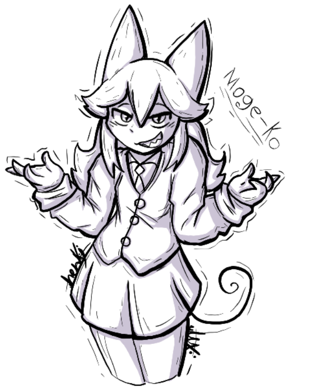 Yanging_henk's tweet photo. Moge-ko, el personaje que mas miedo me dio en su momento #mogekoclaste #drawing #digitalartㅤㅤㅤㅤ #furryart? https://t.co/hFxox5knaE