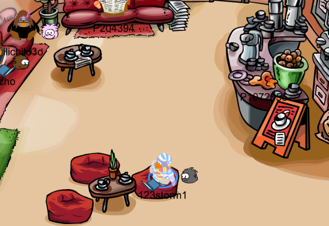 faadilhshaik's tweet photo. vibe coding a company in the club penguin coffee shop is a higher ROI than doing it in corgi cafe. You meet real founders and thinkers https://t.co/U5l1CnIsIt