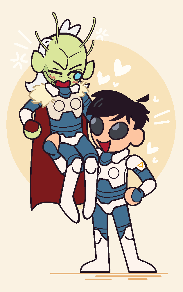 Old_Man_Milker's tweet photo. I made Flaxan Markcil chibis for a very "special" person.
#Invincible #Markcil #Cecible https://t.co/s3XRKnLRa6