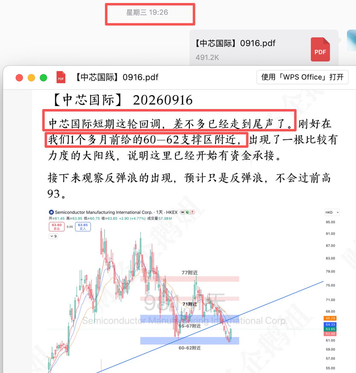 penguinstocks's tweet photo. 回头看看中芯国际这几个月的走势，咱们的YouTube视频可以说是把每个波段的起点和终点���掐得死死的，准得我自己都有点害怕😂 希望这"神预判"体质能继续保持，别翻车（好吧，淡定，再接再厉，继续保持😊💪）

周三我分析过中芯国际这一轮回调基本已经走到尾声了，观察反弹浪的出现。每次抄底我建议大家要带好保险。
这一波能走到哪里，边走边看
#港股 $SMIC  $00981.HK  #中芯国际