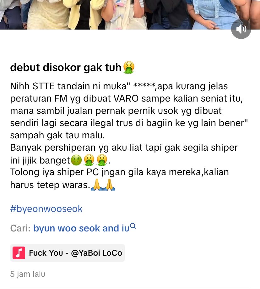 choocoothread's tweet photo. report!!! akun ini udah keterlaluan!!! https://t.co/AlaPFUTCRa