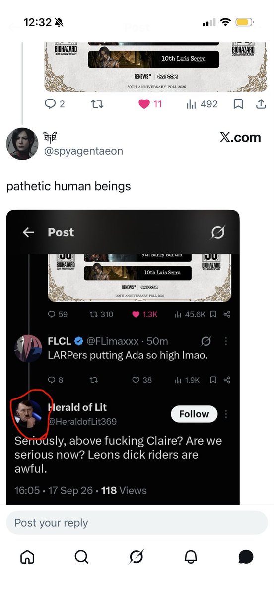 rrrosejelly's tweet photo. so in the original tweet there’s a literal nazi talking so they are not wrong https://t.co/jFXtuDAi21