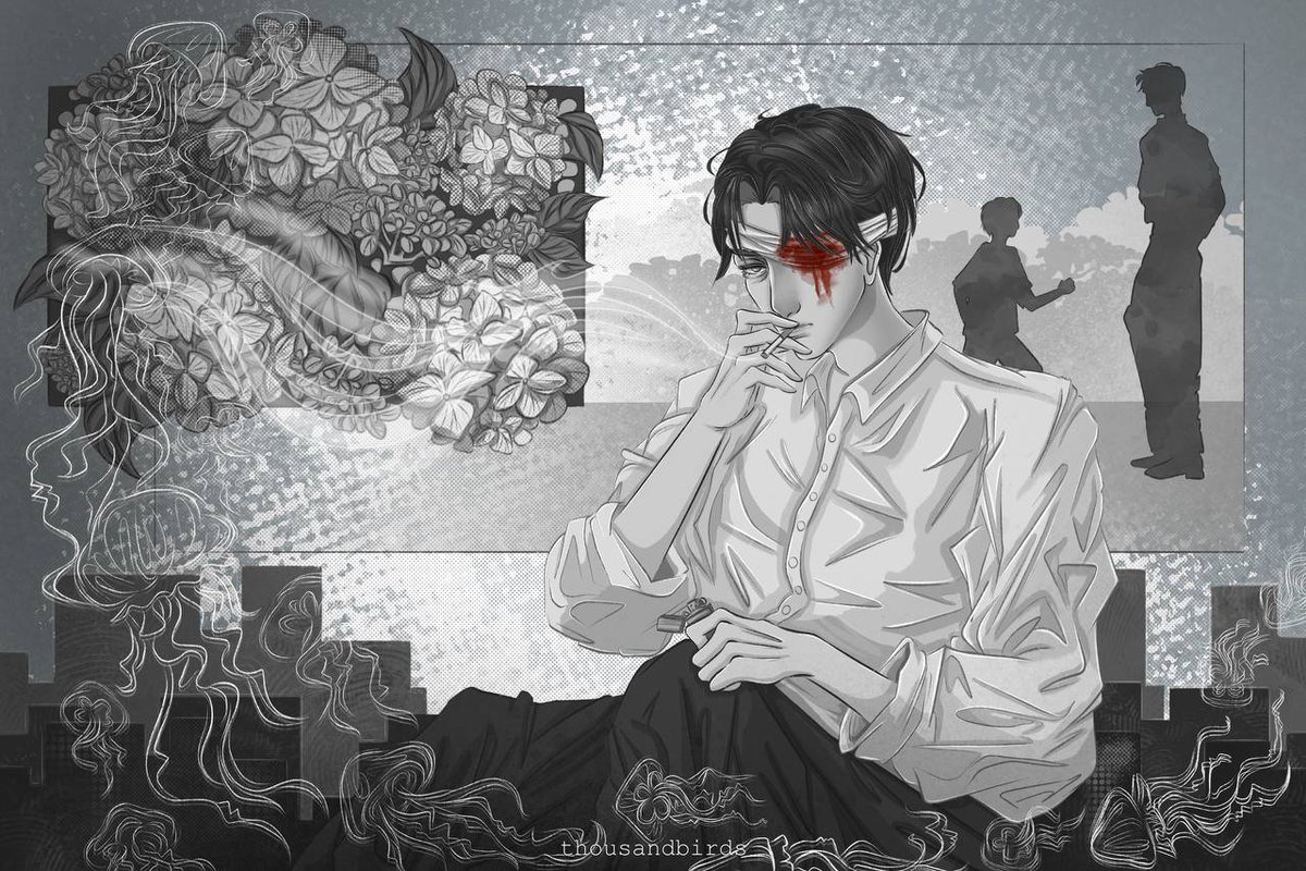 _thousandbirds's tweet photo. 🪼🚬
|#bab #病案本 #謝清呈 #XieQingcheng #CaseFileCompendium| https://t.co/fstpD2DdcY