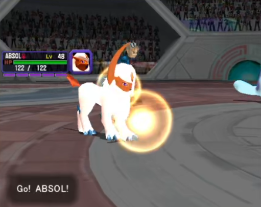 TheAbsol's tweet photo. Shiny Shadow Absol in Colosseum after 14,342 soft resets!!!!!! I'm so excited to collect every ribbon on this thing over these next few months. The journey has only just begun https://t.co/dY1ukdVeiL