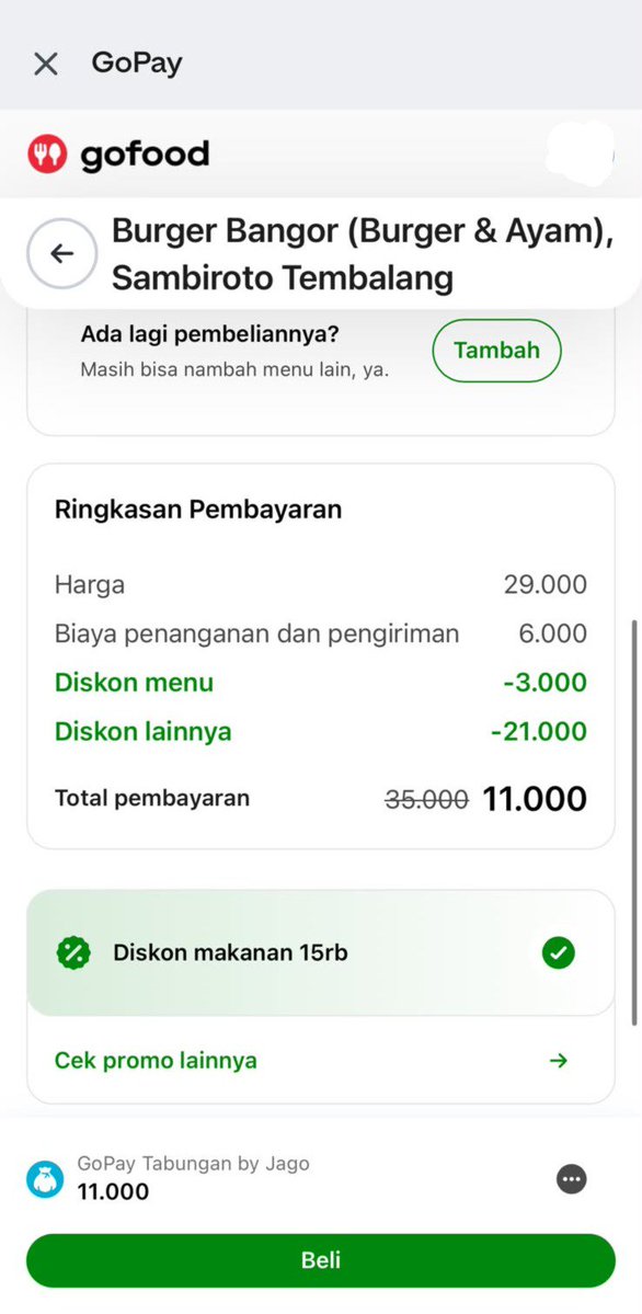 Epih819's tweet photo. yang butuh makan kenyang nan hemat bisa banget nih cobain promonya gopay 

#GoFoodmulaidari5000diGoPay https://t.co/1H4IiMYksY
