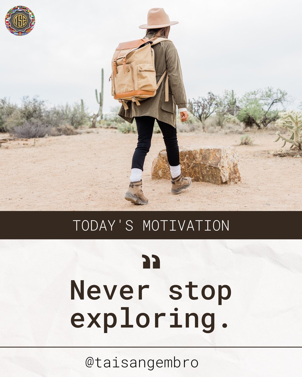TaisangMKT's tweet photo. ✨ NEVER STOP EXPLORING.
Life is full of new places, ideas, experiences, and opportunities. Stay curious, embrace the unknown, and keep discovering something new every day.
The best adventures are still ahead. 🌍💛
#NeverStopExploring #StayCurious #Adventure #LifeJourney https://t.co/iJ4bvxELDY