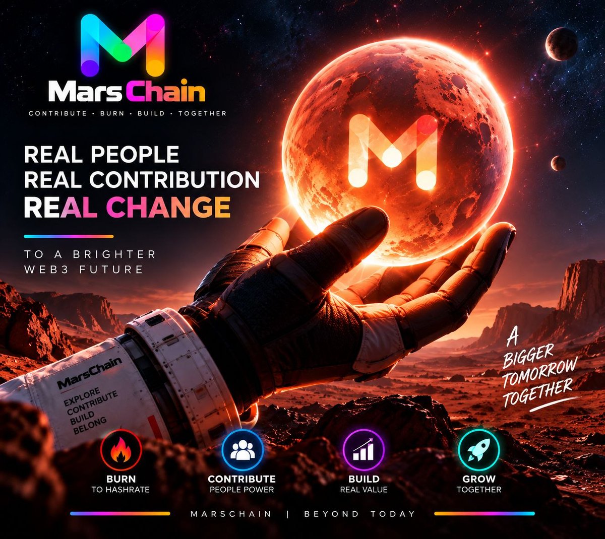 1emilytol's tweet photo. The more I learn about MarsChain, the more I understand its ecosystem. 🌕🚀
PoC and Burn-to-Hashrate are two key concepts that make the project different from traditional mining models.
@MarsChainDAO #MARS https://t.co/TNApJ08E8B
