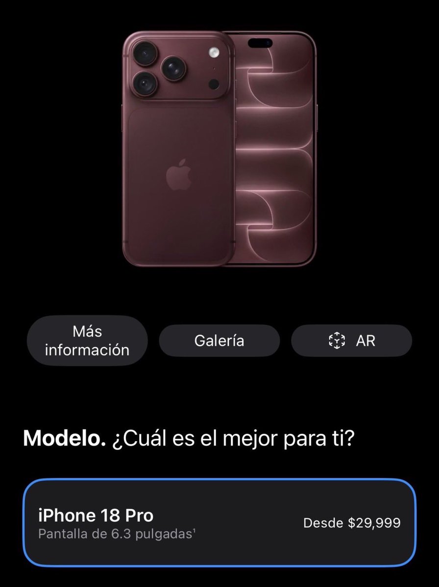 CornelioSiu's tweet photo. Mis hermanos vamos a hacer un reto por el nuevo iPhone 18 completamente gratis por aquí 

Iniciamos con $300 pesos para que sea realista

Quién dice yo?? 🙋🏽‍♂️

El primer paso sale a los 100 ❤️🔁

TIENEN QUE SER MUY RÁPIDOS PORQUE INICIA MAÑANA TEMPRANO!! https://t.co/mWteYzIKIb