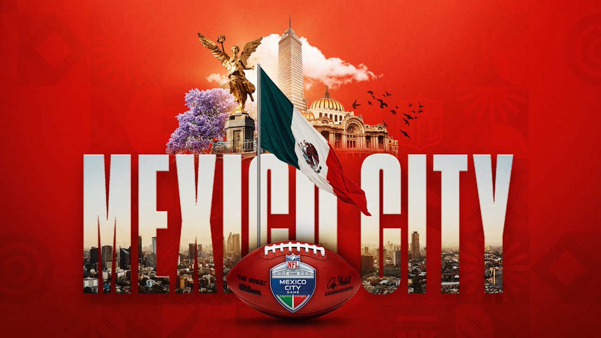 brendannanx's tweet photo. VENDO mis BOLETOS PARA NFL MÉXICO CITY GAME San Francisco 49ers vs Minnesota Vikings.

Ayude a comprar unos boleto a otras personas y al final ya no los quisieron, solo quiero recuperar lo gastado 

Los doy al mismo precio de Ticketmaster.

Info solo por mensaje directo https://t.co/s8o45KbpFN