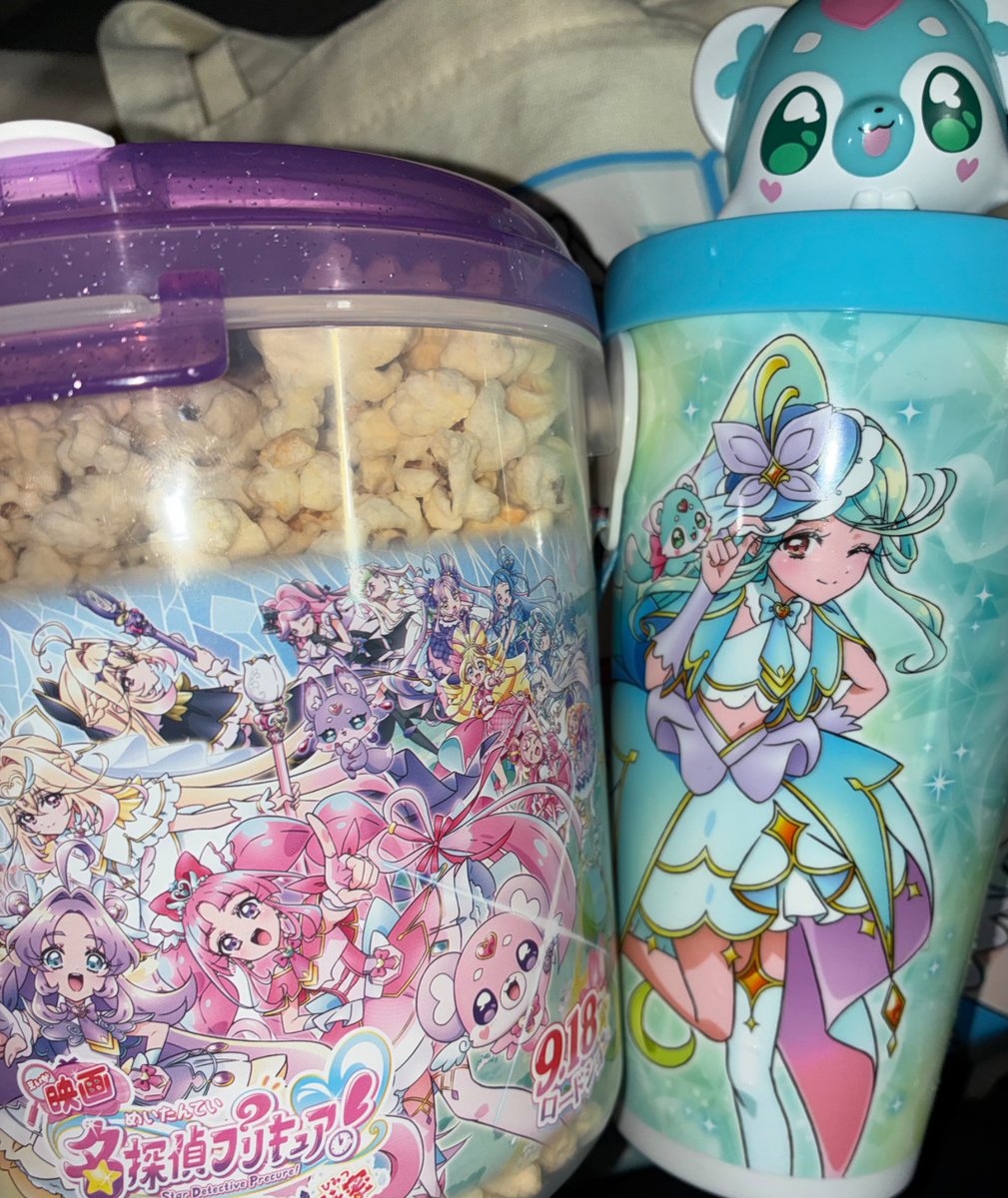 riodeth's tweet photo. プリキュア見てきた😁
エクレールの服着てった　面白かったちょい感動あり🥺 https://t.co/b6nkL4k4ie