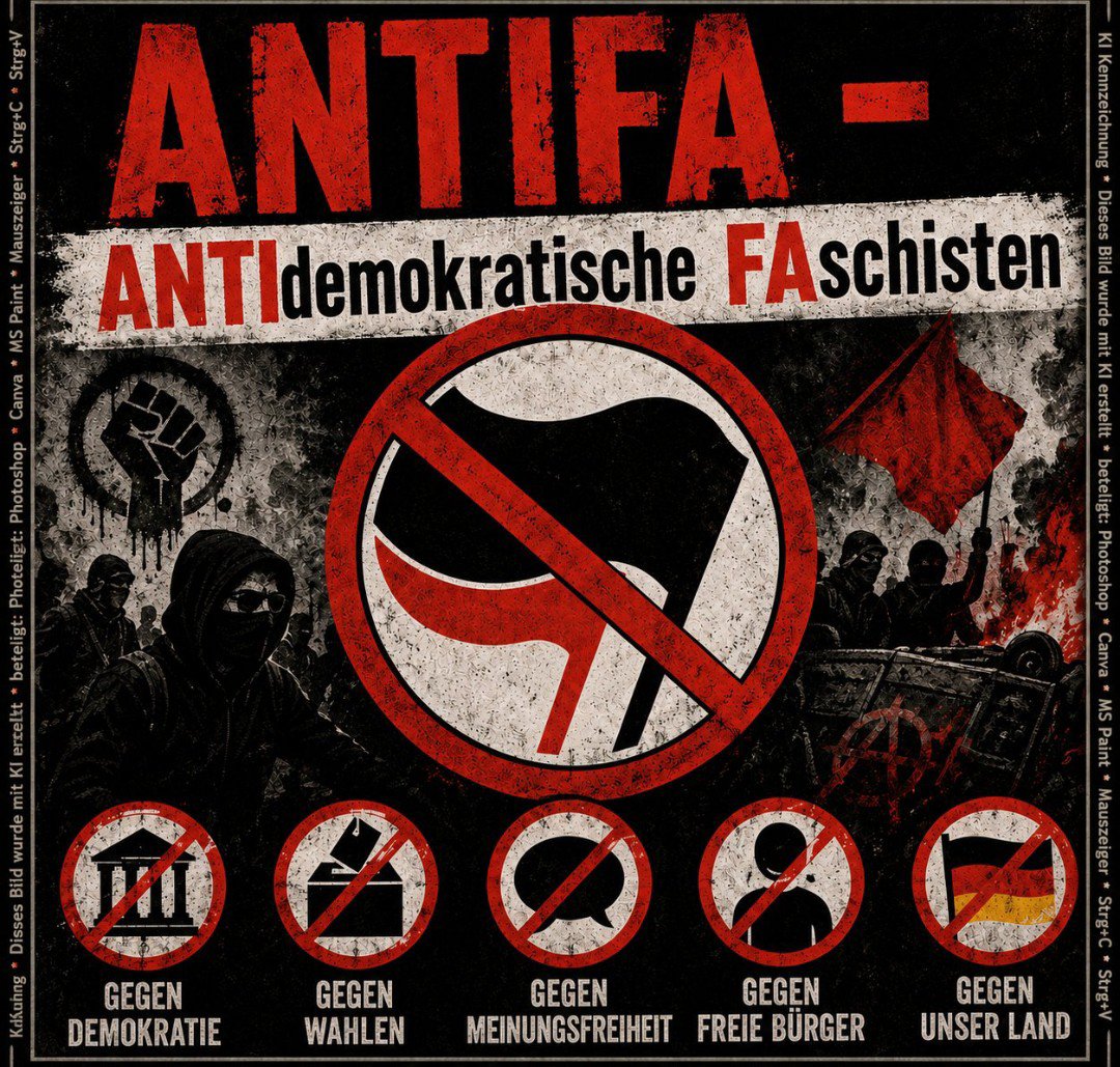 Chris_Tina_99's tweet photo. @Hundi02 #FckAntiFa https://t.co/SLd2D8xhwh