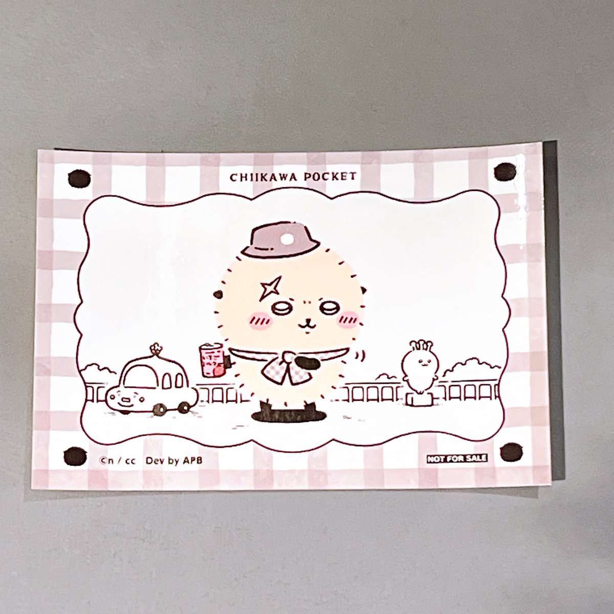 v6_cos's tweet photo. ちいかわ　ちいぽけ　mini POPUPSTORE
ステッカー　交換
譲:ラッコ
求:モモンガ&amp;古本屋

本日札幌PARCO手渡しor郵送

お気軽にお声がけください🙇‍♀️ https://t.co/EzJtbW9fdR