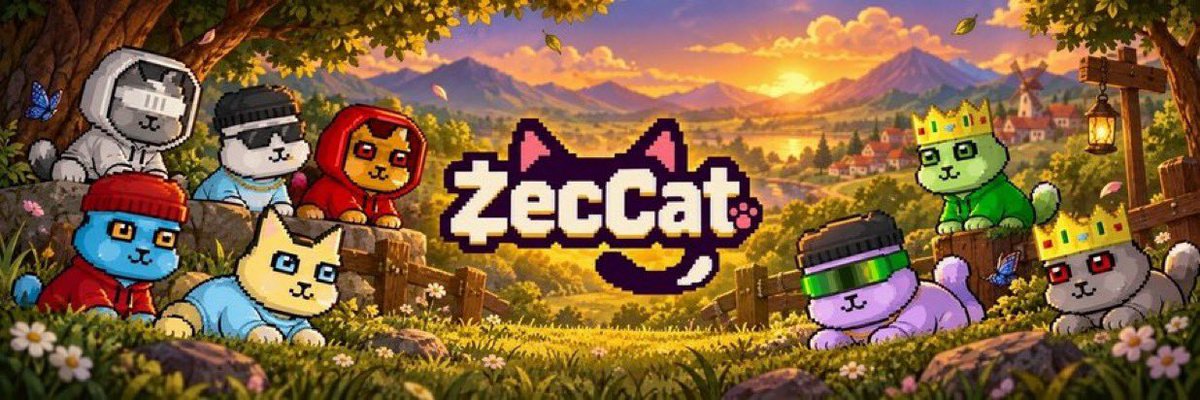 zeliealpha's tweet photo. Early Alpha

@Zeccatnft is bringing 3,333 pixel cats to Zcash.

ZRC-721 inscriptions + a dedicated marketplace makes this one interesting.

I’ve already secured some WL spots.

Giveaway coming soon.

Turn on notifications. https://t.co/t26nnGMdbX