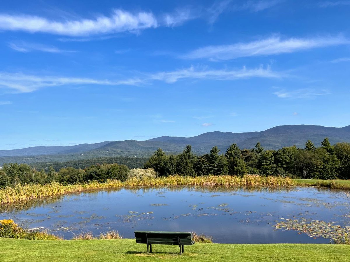 TaiNewubzt's tweet photo. A long travel day today, so few photos. We’re now in Vermont at the von Trapp Family Lodge—you know, from The Sound of Music. A little bit of Austria in the USA. https://t.co/DAyzLIKaM5